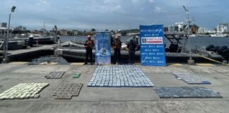 Incautados más de 460 kilogramos de cocaína