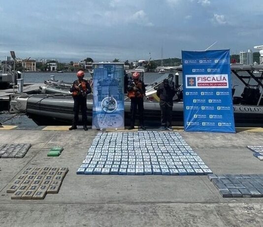 Incautados más de 460 kilogramos de cocaína