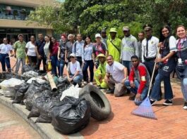 Mallplaza Cartagena lidera limpieza de la laguna Chambacú