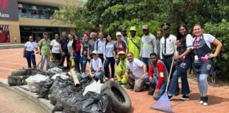 Mallplaza Cartagena lidera limpieza de la laguna Chambacú