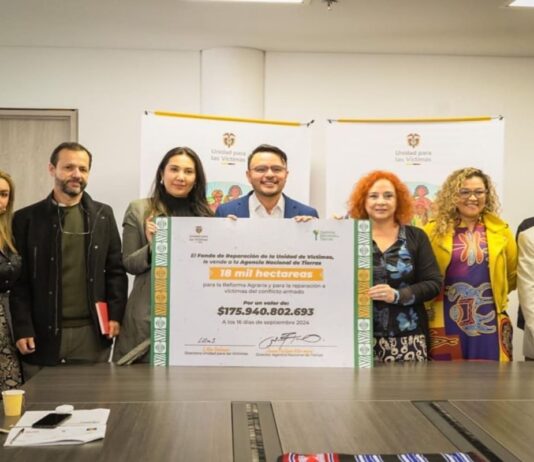 Campesinos serán reparados con 18.000 hectáreas a través de alianza entre Unidad para las Víctimas y Agencia Nacional de Tierras