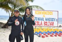 Armada de colombia y lionfish expedition controlan la presencia de pez león