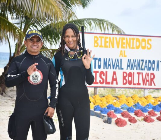 Armada de colombia y lionfish expedition controlan la presencia de pez león