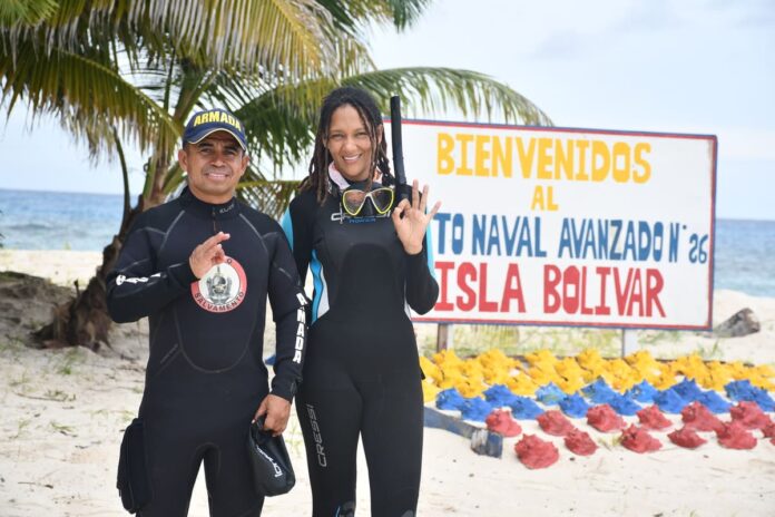 Armada de colombia y lionfish expedition controlan la presencia de pez león