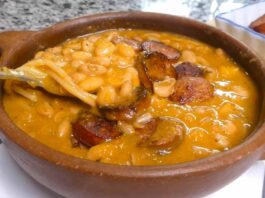 Porotos con riendas: Receta de la cocina chilena